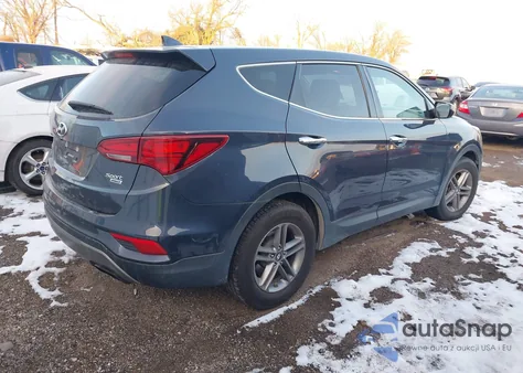 2017 Hyundai Santa Fe Sport 2.4L from USA, damaged, VIN 5NMZTDLB3HH021469